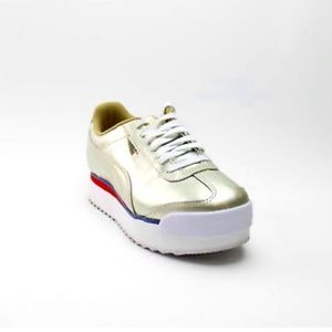 NWB Puma Roma Amor Metallic Gold Platform